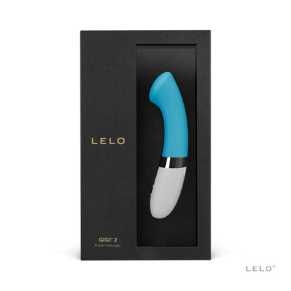 LELO Gigi 2 G-spot Vibrator Sex Toy Turquoise Blue  G-Spot Vibrator