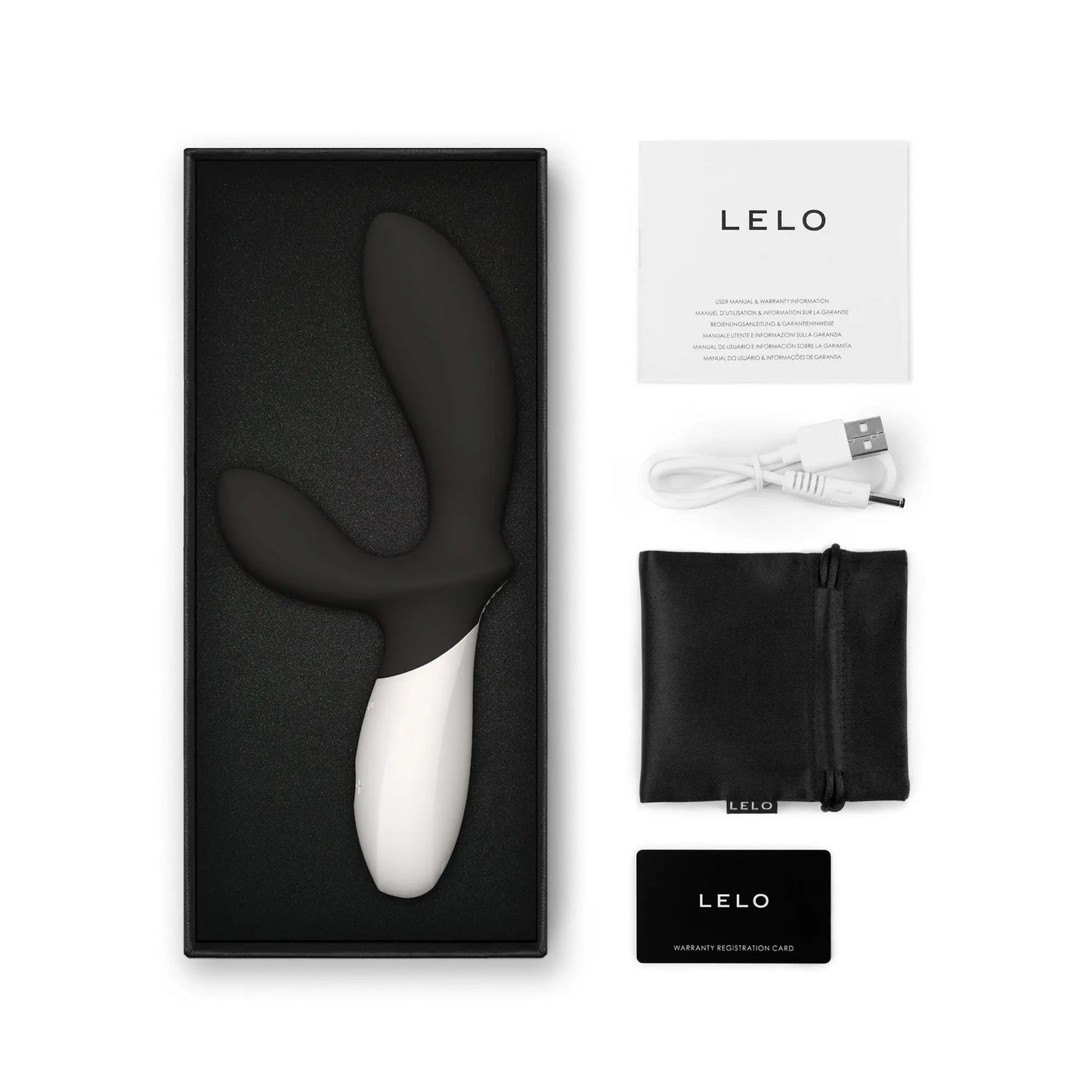 LELO Loki Wave 2 Black Prostate Massager Sex Toy  Prostate Play
