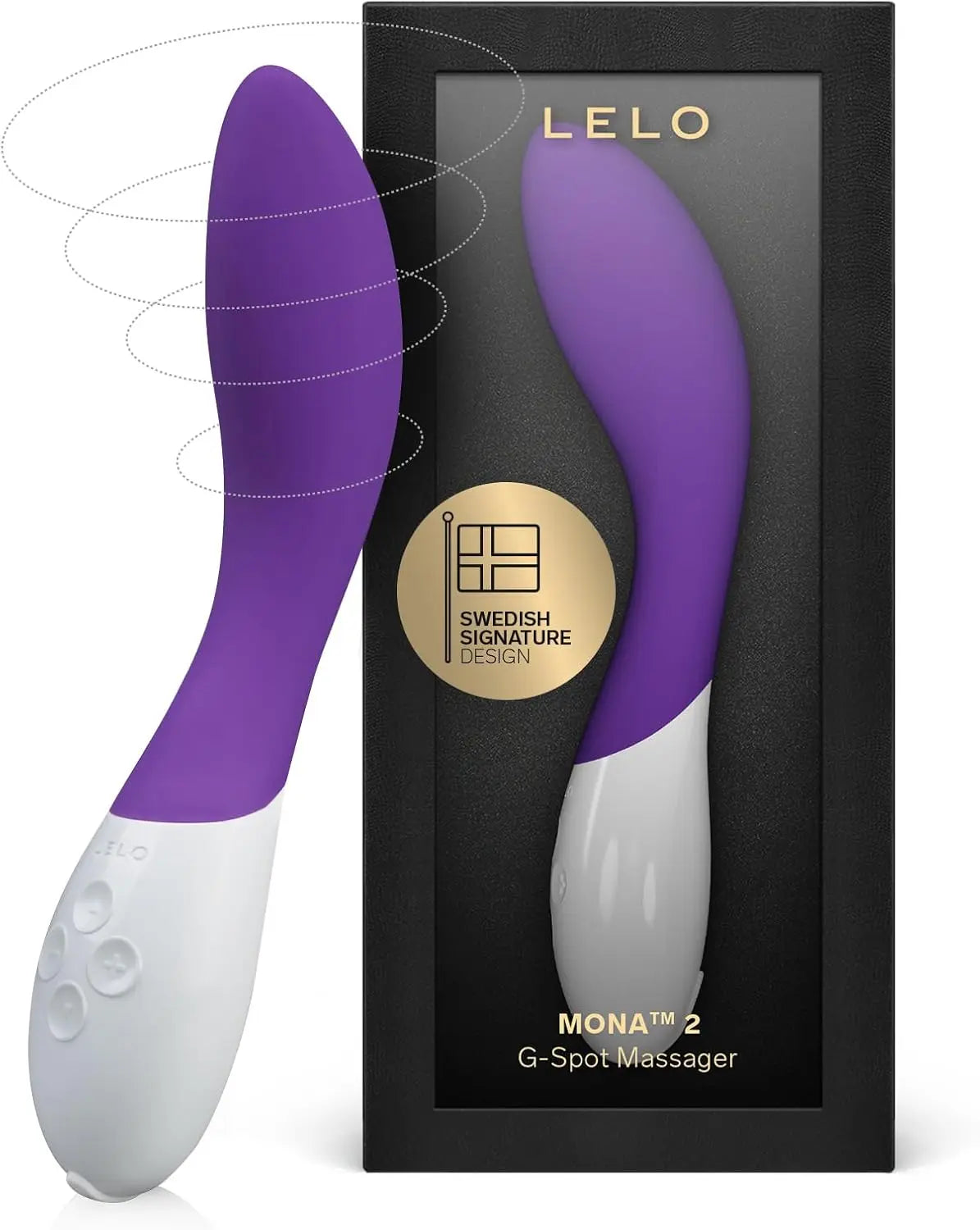 LELO MONA 2 Rechargeable G-Spot Vibrator Sex Toy for Women -  Purple  G-Spot Vibrator