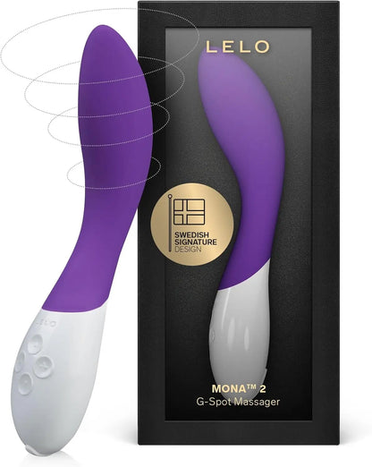 LELO MONA 2 Rechargeable G-Spot Vibrator Sex Toy for Women -  Purple  G-Spot Vibrator