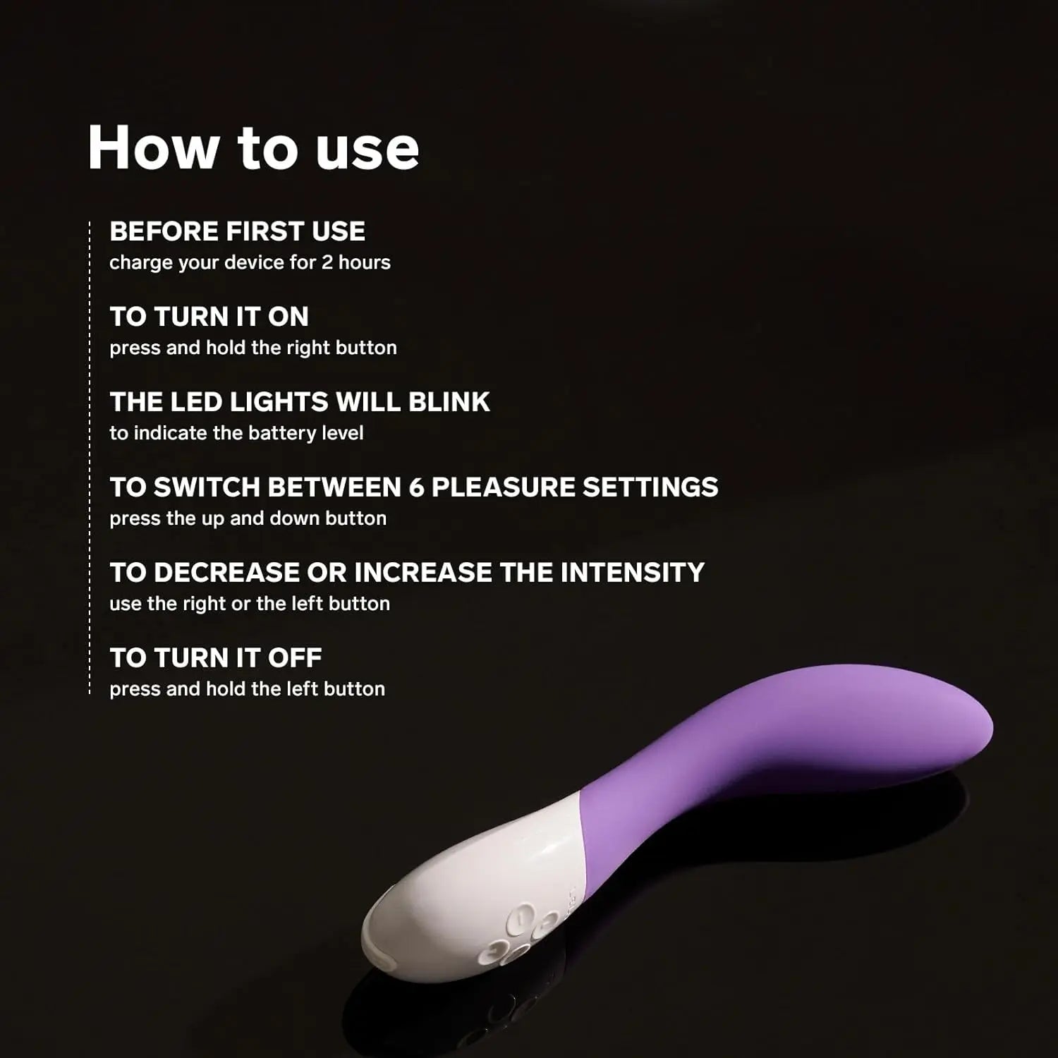 LELO Mona 2 Cerise G-Spot Vibrator Sex Toy  Vibrators