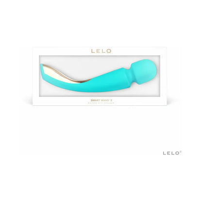 LELO Smart Wand 2 Large Aqua Waterproof Wand Vibrator  Wand Vibrator