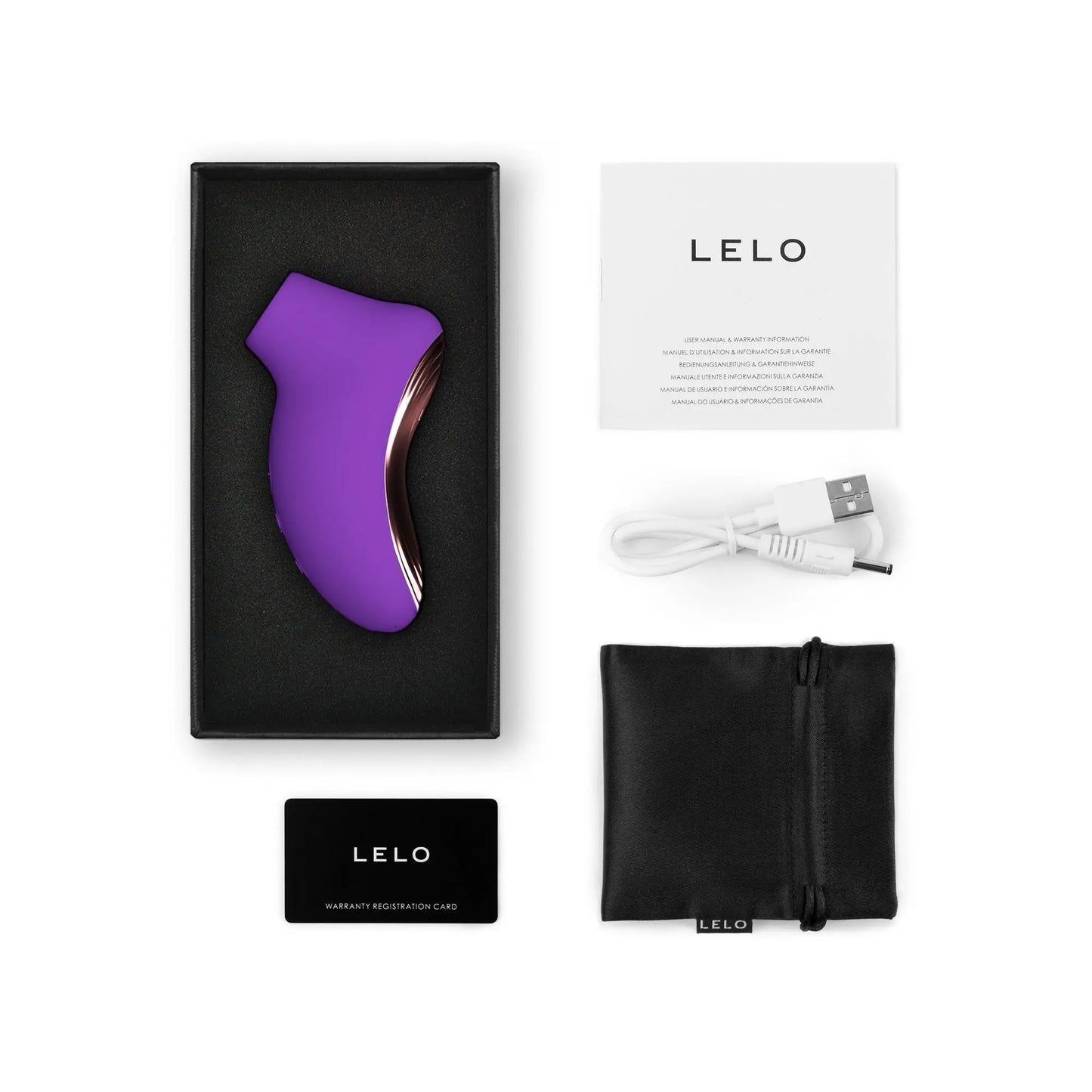 LELO Sona 2 Travel Purple  Vibrators
