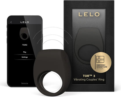 LELO TOR™ 3 Bluetooth Vibrating Cock Ring Couples Sex Toy  Cock Rings