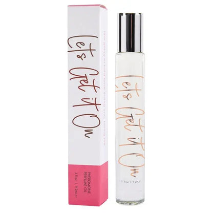 LET'S GET IT ON Perfume Oil with Pheromones - Fruity - Floral 0.3oz | 9.2mL  Lubes, Lotions and Accessories