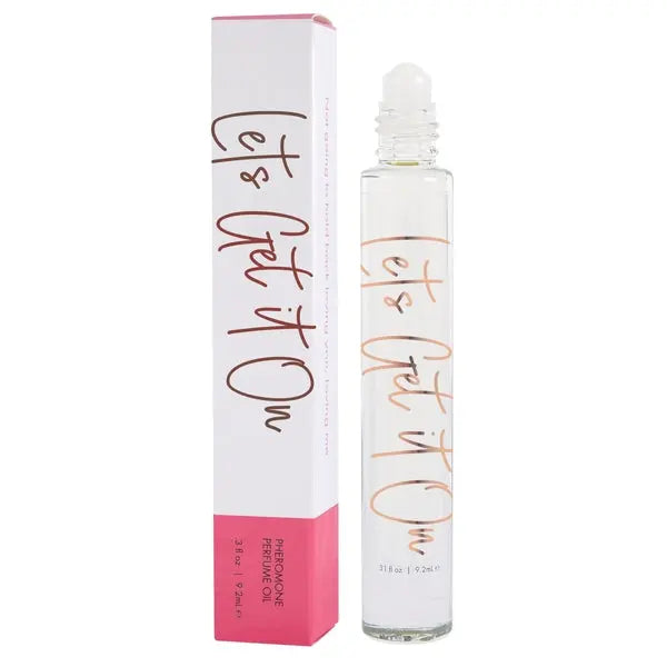 LET'S GET IT ON Perfume Oil with Pheromones - Fruity - Floral 0.3oz | 9.2mL  Lubes, Lotions and Accessories