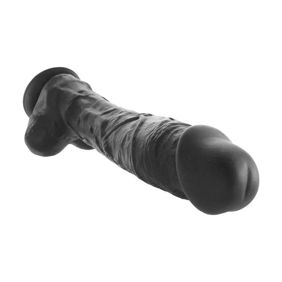 Large Body Safe Silicone Dildo Sex Toy 10 Inch Black Suction Cup Dildo  Huge Dildos