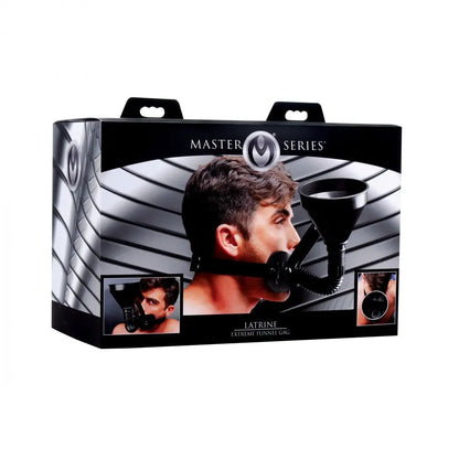Latrine Extreme Funnel Gag BDSM Feeding Bondage Gag Funnel  Masks, Gags and Blindfolds