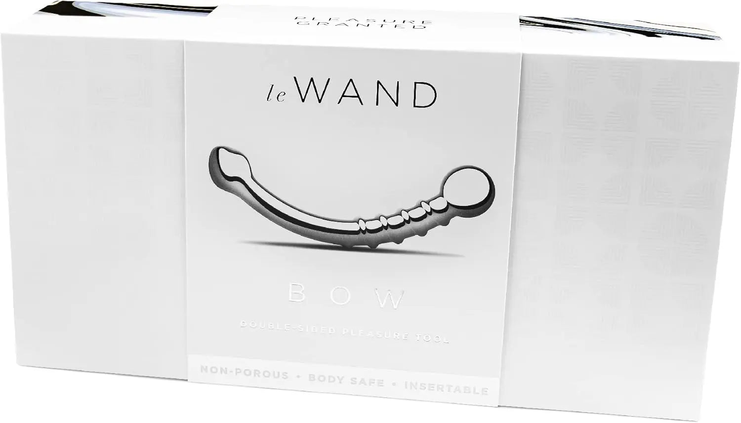 Le Wand Bow Curved Stainless Steel Metal Anal Dildo  Anal