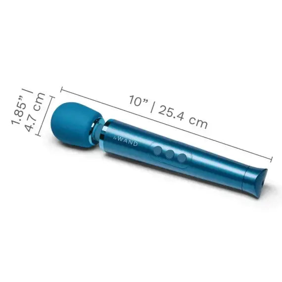Le Wand Petite Wand Vibrator Rechargeable Massager - Blue  Wand Vibrator