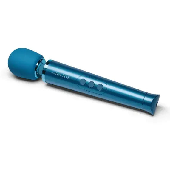 Le Wand Petite Wand Vibrator Rechargeable Massager - Blue  Wand Vibrator