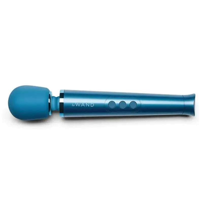 Le Wand Petite Wand Vibrator Rechargeable Massager - Blue  Wand Vibrator