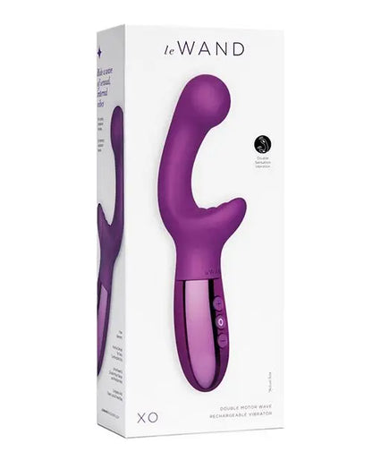 Le Wand XO Double Motor Wave Rechargeable Rabbit Vibrator - Cherry  Rabbit Vibrators