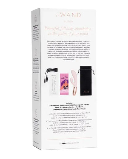 Le Wand XO Double Motor Wave Rechargeable Rabbit Vibrator - Cherry  Rabbit Vibrators