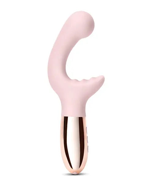 Le Wand XO Double Motor Wave Rechargeable Vibrator - Rose Gold  G-Spot Vibrator