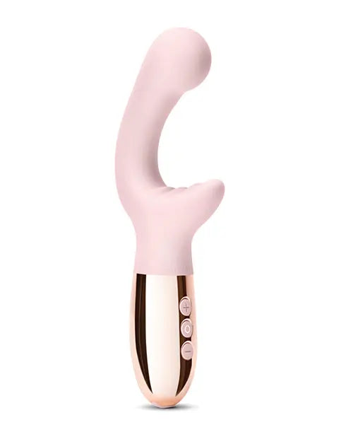 Le Wand XO Double Motor Wave Rechargeable Vibrator - Rose Gold  G-Spot Vibrator