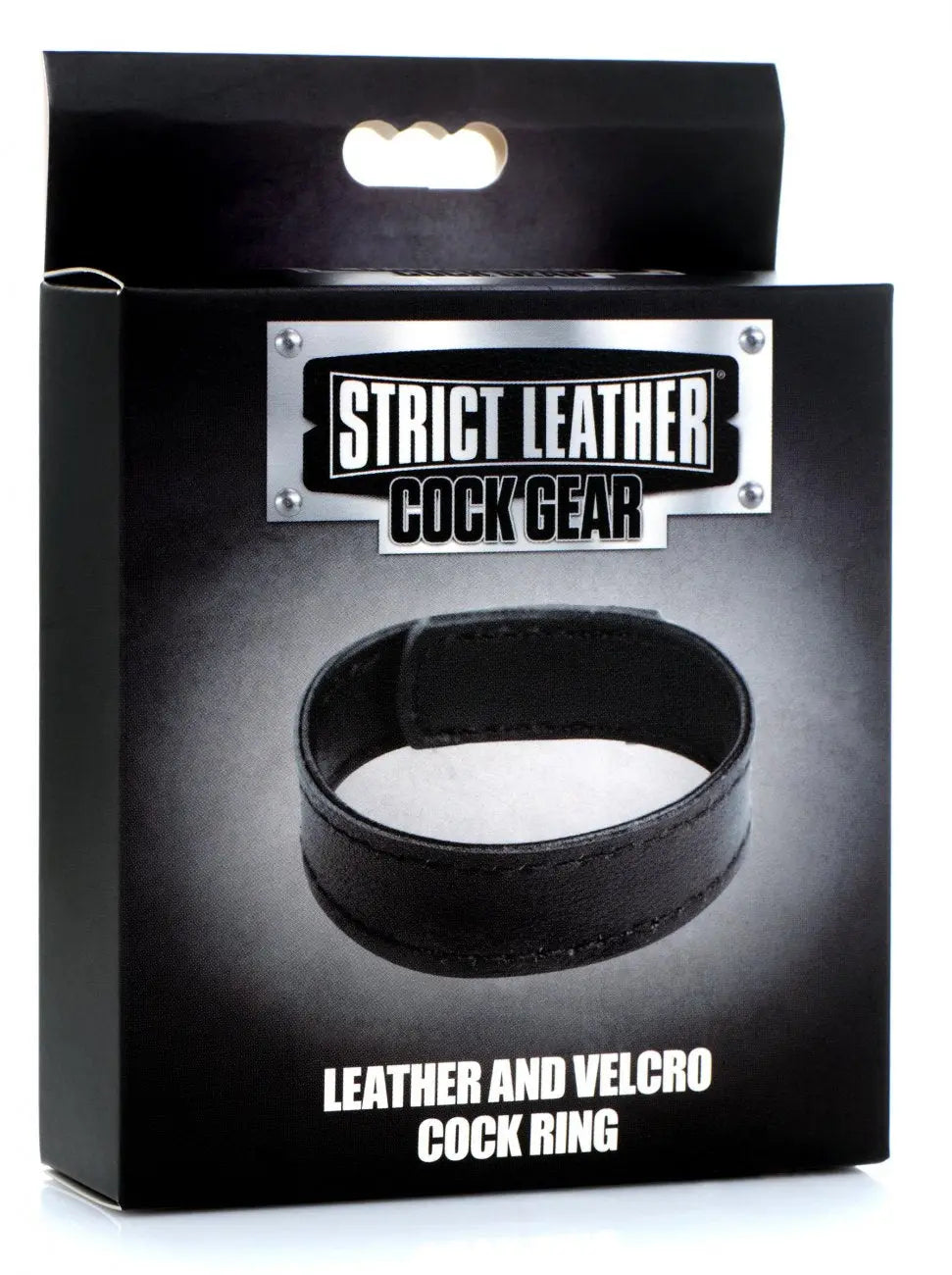 Leather Cock Ring Sex Toy with Velcro Closure  Cock Rings