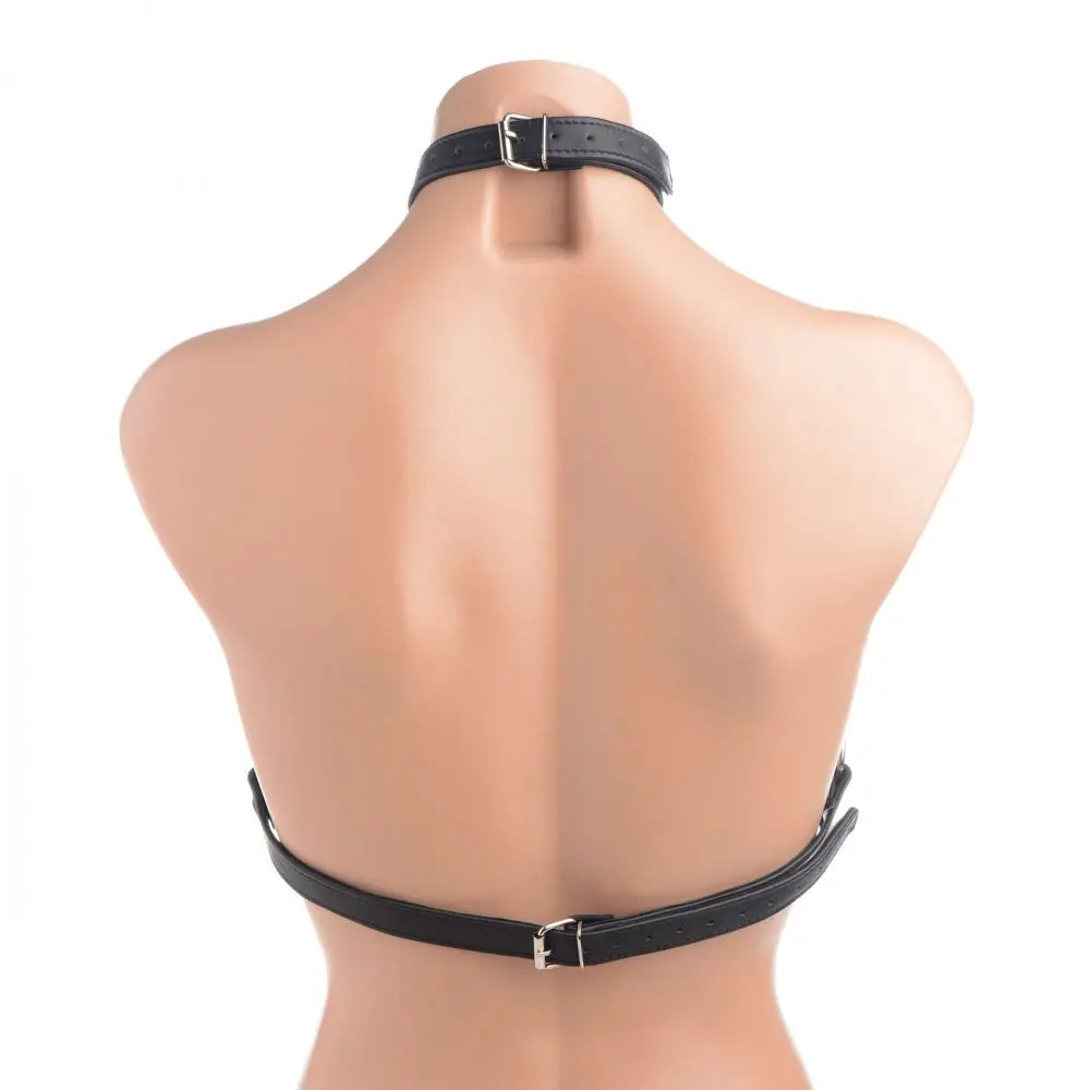 Leather Harness Bra BDSM Bondage Harness  Fetish Clothing and Lingerie