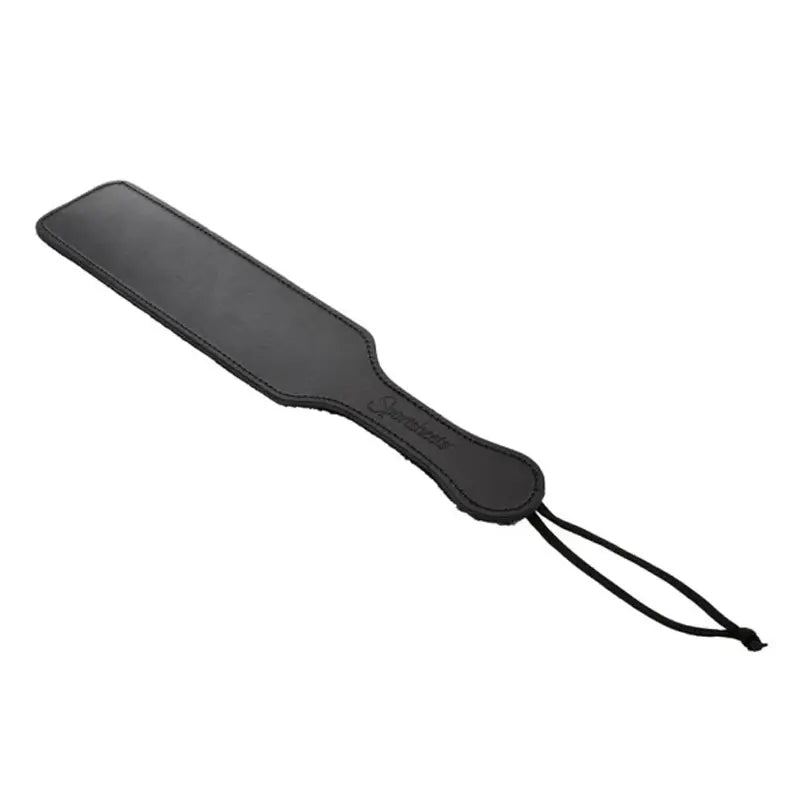 Leather Paddle w/ Black Fur Side  BDSM