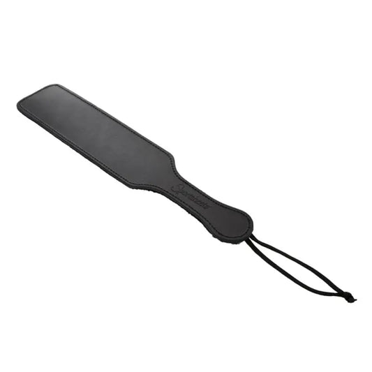 Leather Paddle w/ Black Fur Side  BDSM