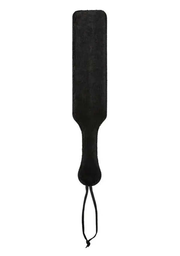 Leather Paddle w/ Black Fur Side  BDSM