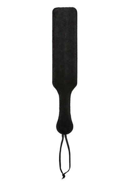 Leather Paddle w/ Black Fur Side  BDSM
