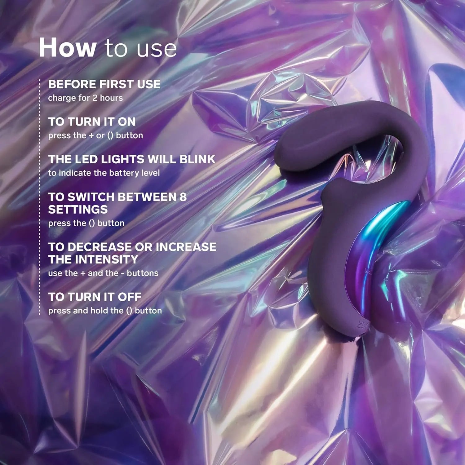 Lelo ENIGMA Wave Dual-Stimulation Vibrator Sex Toy for Women Cyber Purple  G-Spot Vibrator