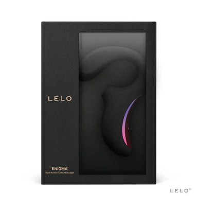 Lelo Enigma Black G-Spot Vibrator Dual Action Suction Sex Toy  G-Spot Vibrator