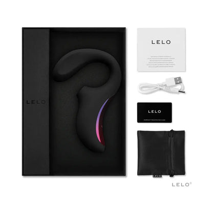 Lelo Enigma Black G-Spot Vibrator Dual Action Suction Sex Toy  G-Spot Vibrator