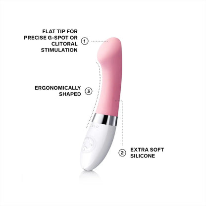 Lelo Gigi 2 G-Spot Vibrator Sex Toy - Pink  G-Spot Vibrator