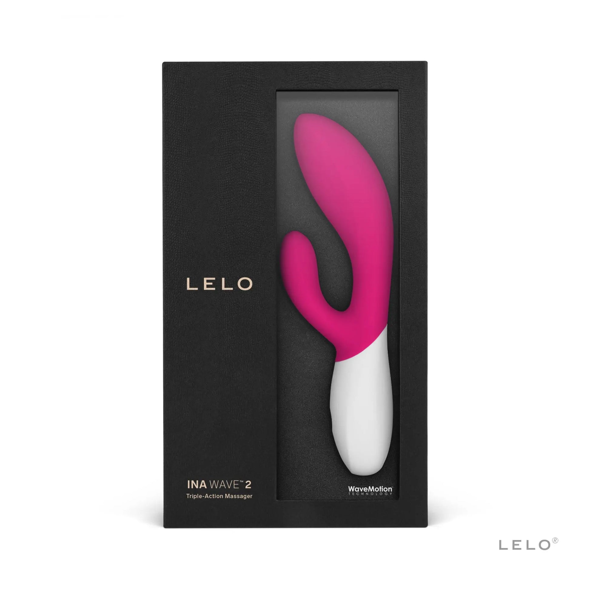 Lelo Ina Wave 2 Cerise Rabbit Sex Toy  Rabbit Vibrators