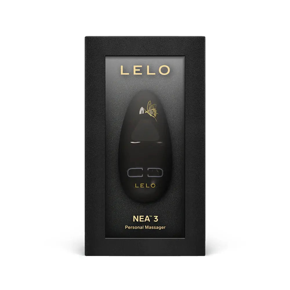 Lelo Nea 3 Discreet Vibrator Sex Toy for Women or Couples Pitch Black  Clitoral Stimulators