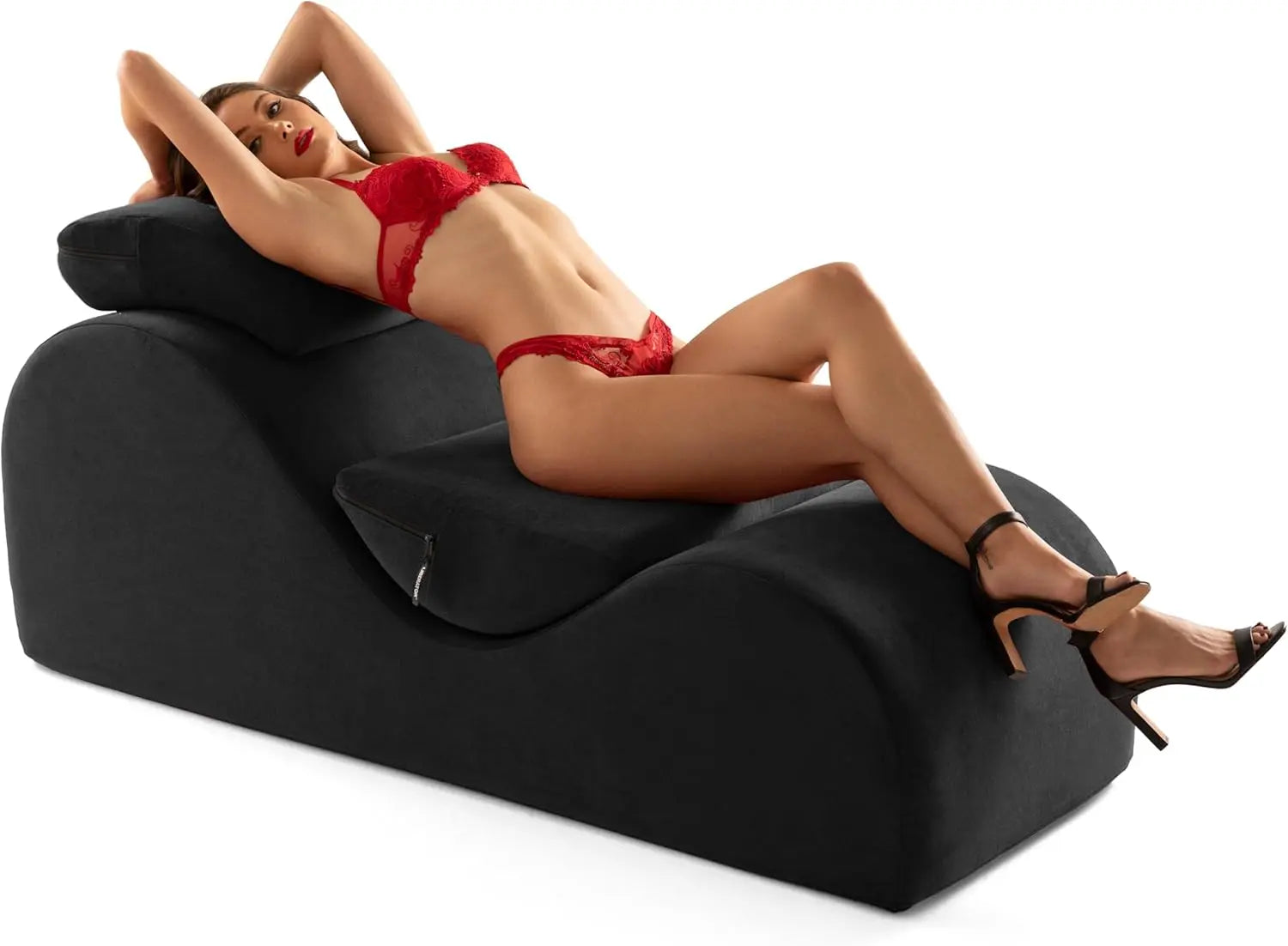 Liberator Esse Lounger Black Sex Furniture BDSM Dungeon Furniture  Dungeon Furniture and Accessories