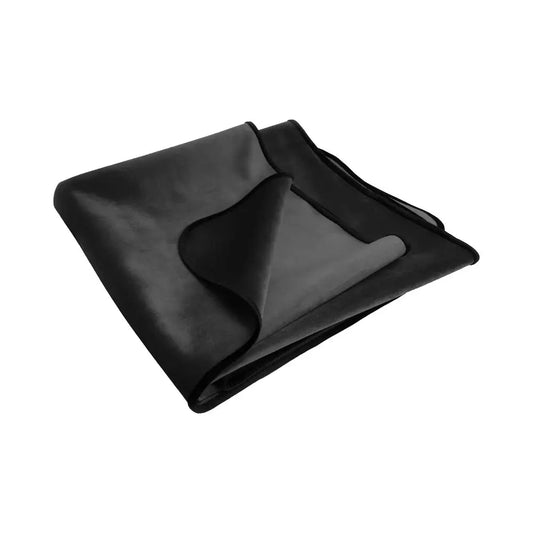 Liberator Fascinator Waterproof Throw Black Microvelvet - Regular Size Sex Blanket  BDSM