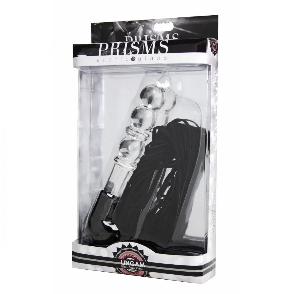 Lingam Glass Dildo Flogger  Flogger