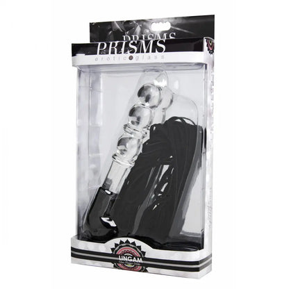 Lingam Glass Dildo Flogger  Flogger