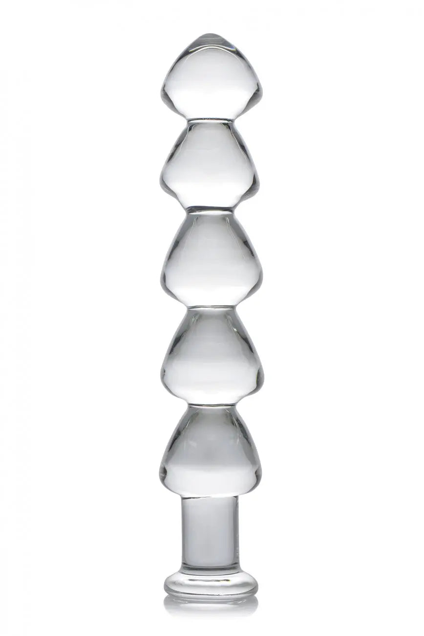 Link Drops Anal Glass Dildo Anal Dildo with Bumps Textured Anal  Glass Toys