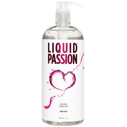 Liquid Passion Natural Lubricant - 34oz Water Based Lube  Lubes, Lotions and Accessories