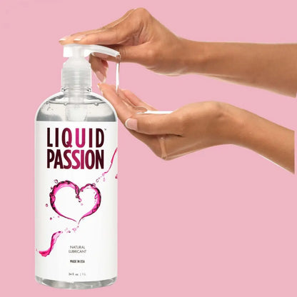Liquid Passion Natural Lubricant - 34oz Water Based Lube  Lubes, Lotions and Accessories