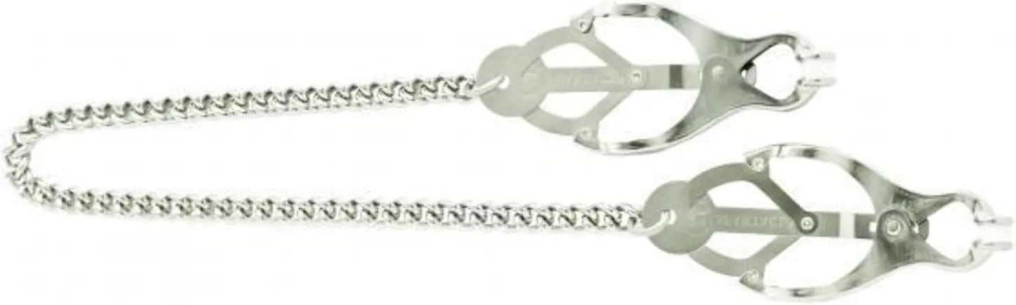 Lite Line Nipple Clamps With Curbed Chain  Nipple Clamps