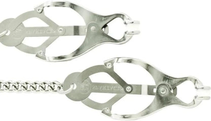 Lite Line Nipple Clamps With Curbed Chain  Nipple Clamps