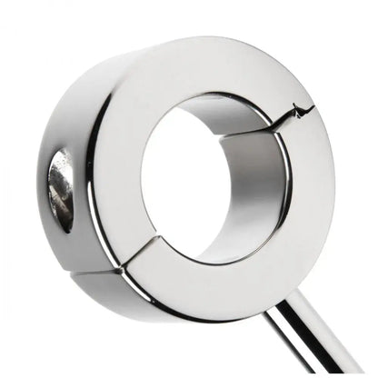 Locking Mounted CBT Scrotum Cuff with Bar Cock and Ball Torture  Cock and Ball Torture