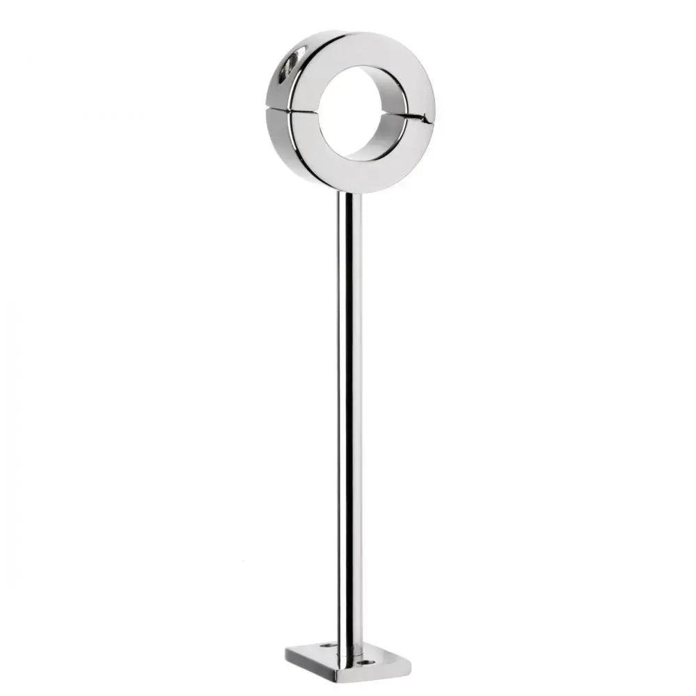 Locking Mounted CBT Scrotum Cuff with Bar Cock and Ball Torture  Cock and Ball Torture