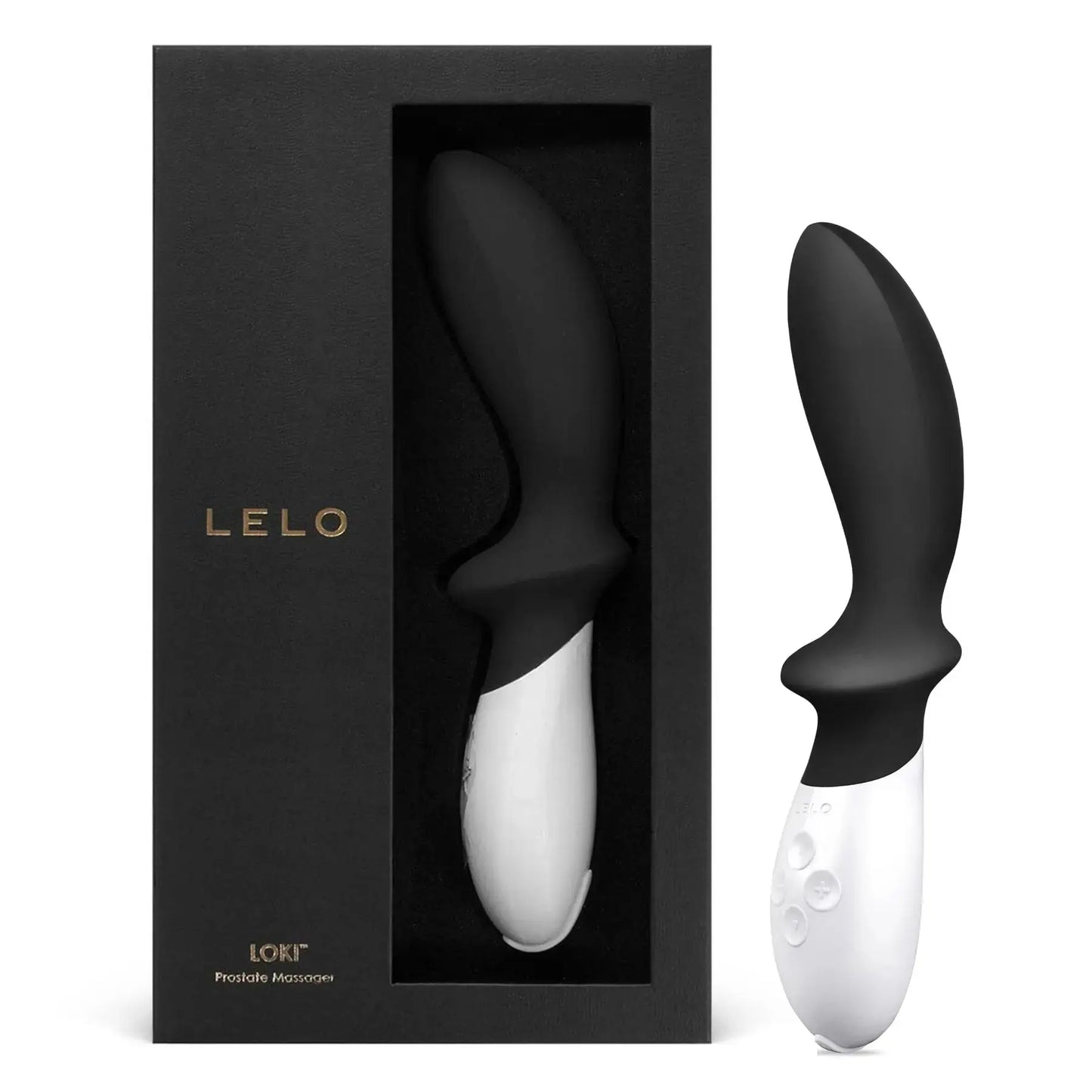 Loki Obsidian Luxury Prostate Massager - Black  Prostate Play