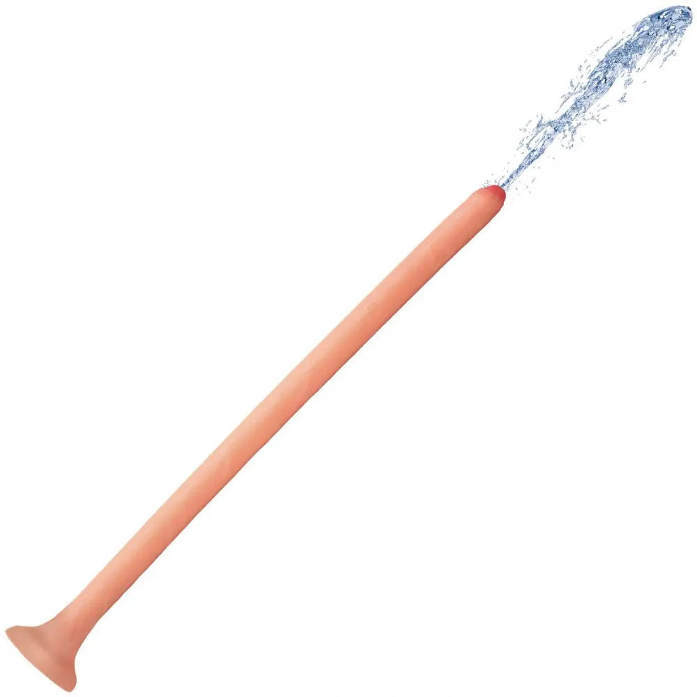 Long Anal Toy Slim Silicone Enema Hose