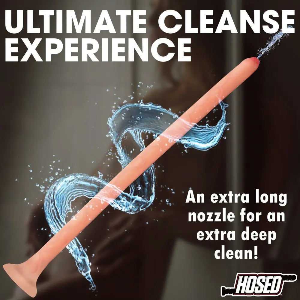 Long Anal Toy Slim Silicone Enema Hose  Deep Anal Toy