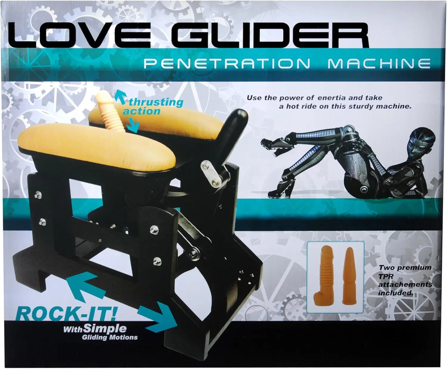 Love Glider Manual Rocker Sex Machine - Rocking Fuck Machine  Sex Machines and Accessories