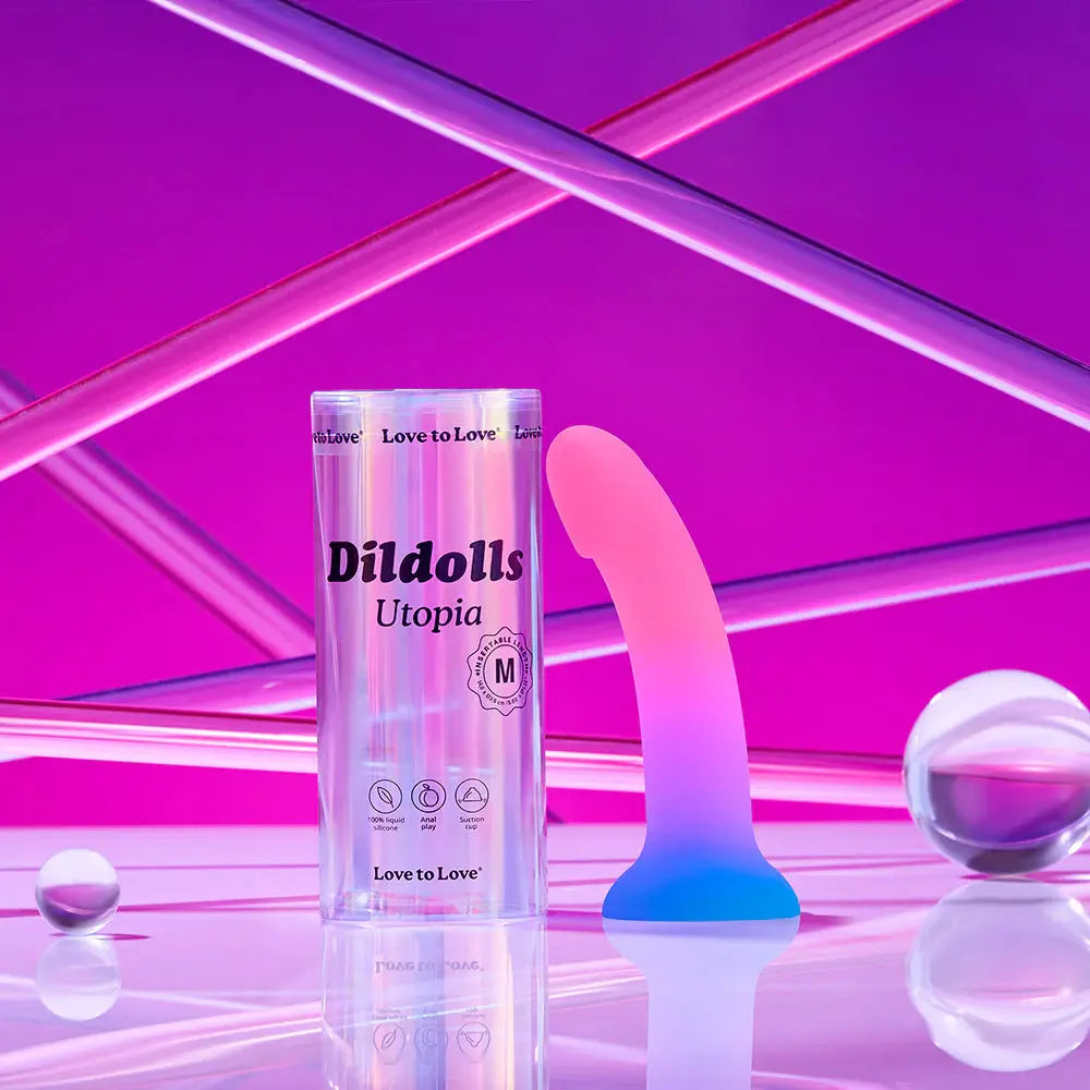 Love to Love Dildolls Utopia Suction Cup Dildo Medium  Suction Cup Dildos