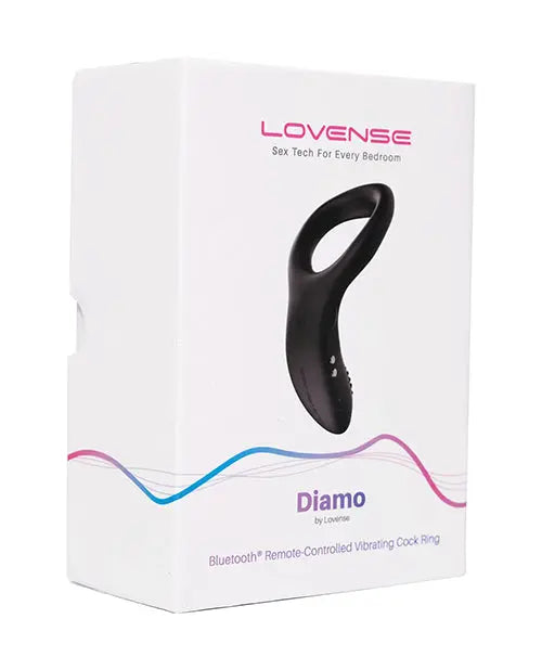 Lovense Diamo Vibrating Cock Ring Bluetooth Male Sex Toy  Sex Toy for Men