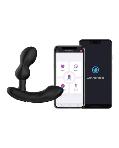 Lovense Edge 2 Bluetooth Prostate Massager Sex Toy - Black  Vibrating Anal Sex Toy